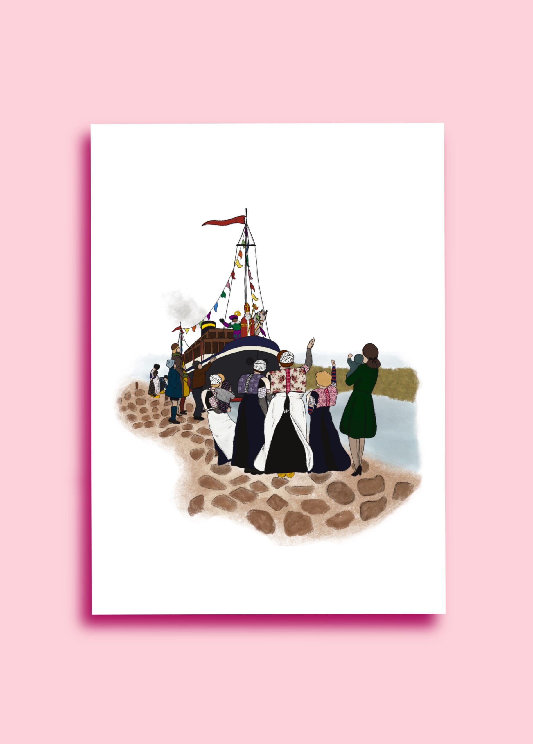 Poster Sinterklaas intocht