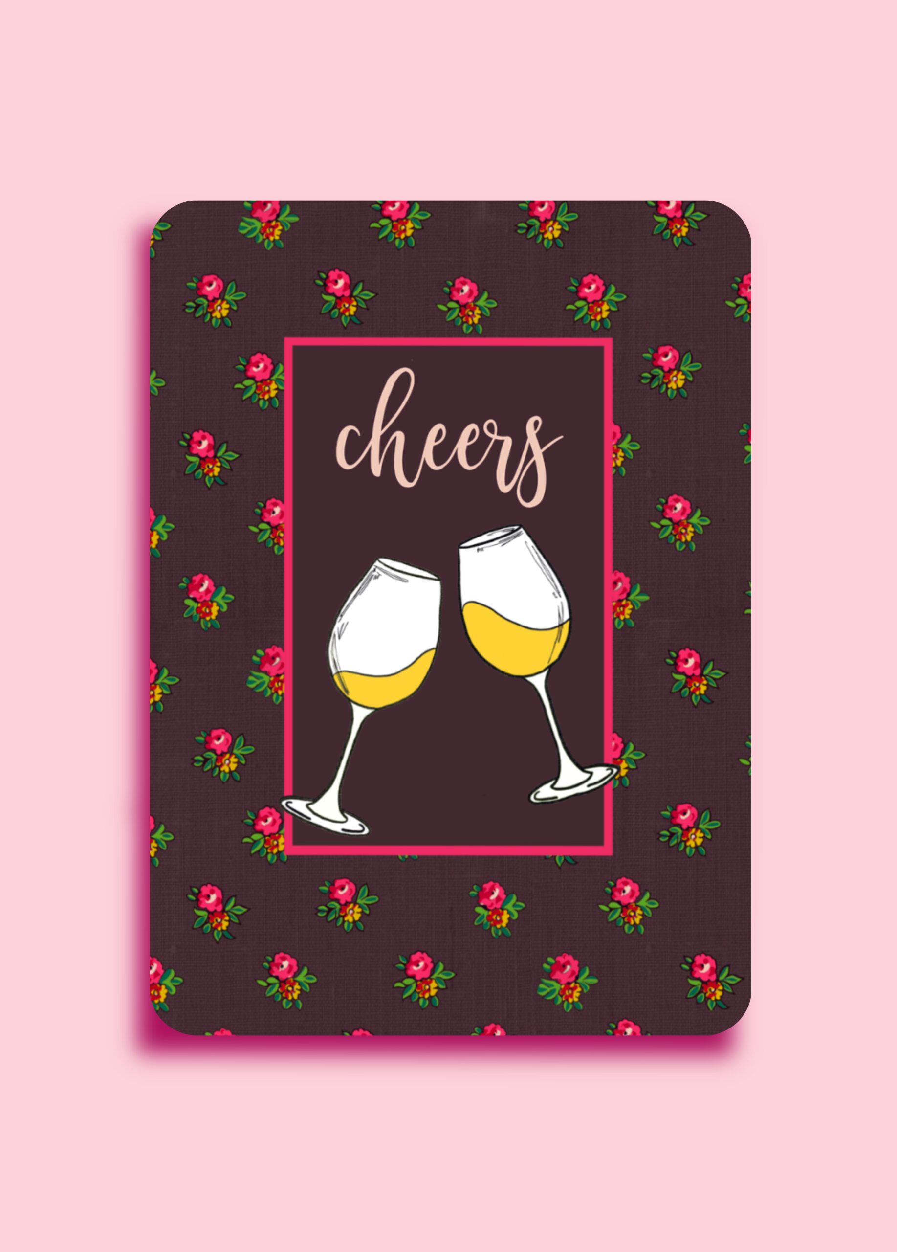Mini kaartje Cheers